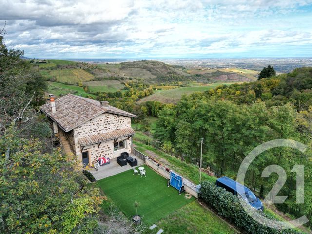 maison à vendre - 4 pièces - 120.0 m2 - MONTMELAS ST SORLIN - 69 - RHONE-ALPES - Century 21 Coquillat Immobilier